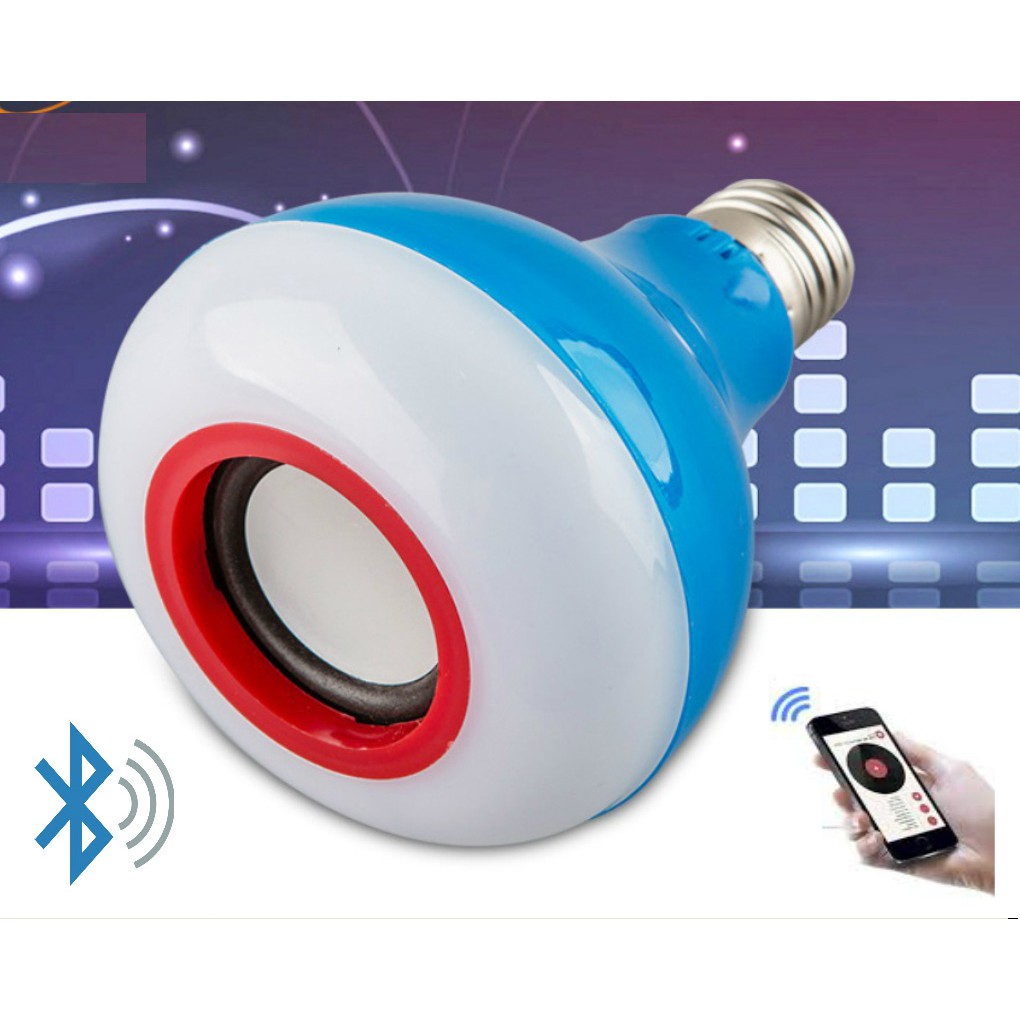 Loa Bluetooth Kiêm Đèn LED Điều Khiển