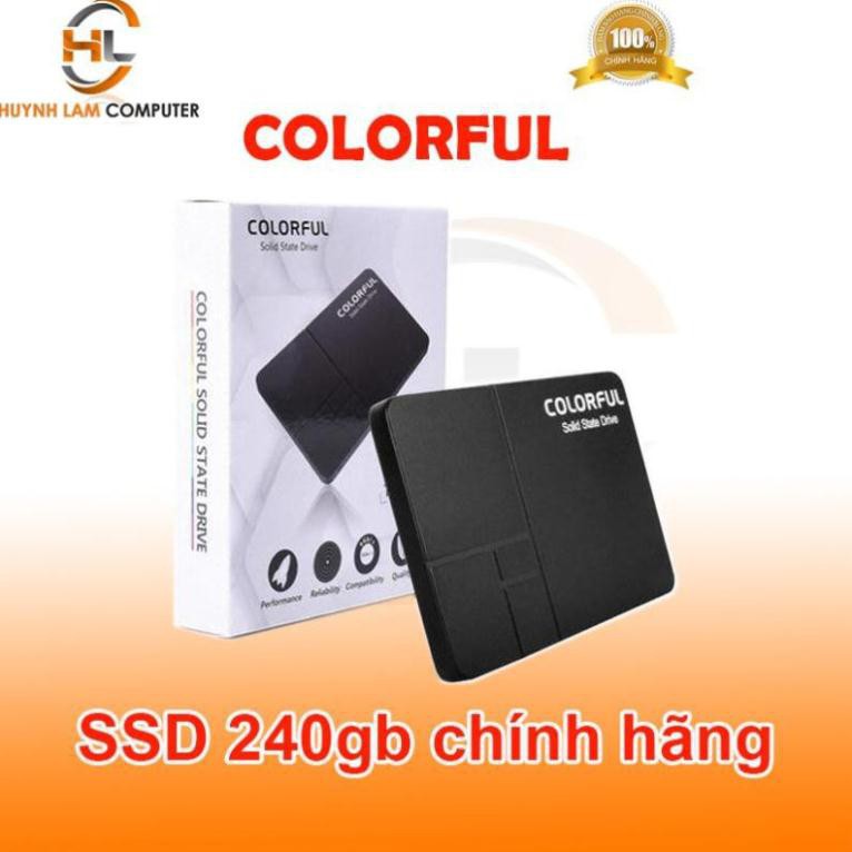 linhcu Ổ cứng SSD 240gb Colorful SL500 tốc độ 540/490Mbs NWH phân phối