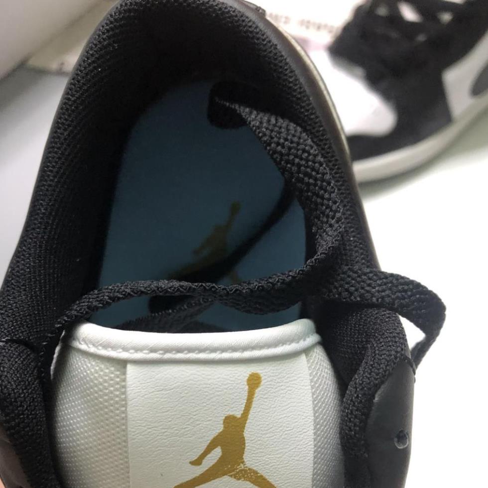 Giày Jdan đen trắng thấp cổ, Giày Sneaker JD1 thấp cổ freeship nam nữ fuill boxbill | BigBuy360 - bigbuy360.vn