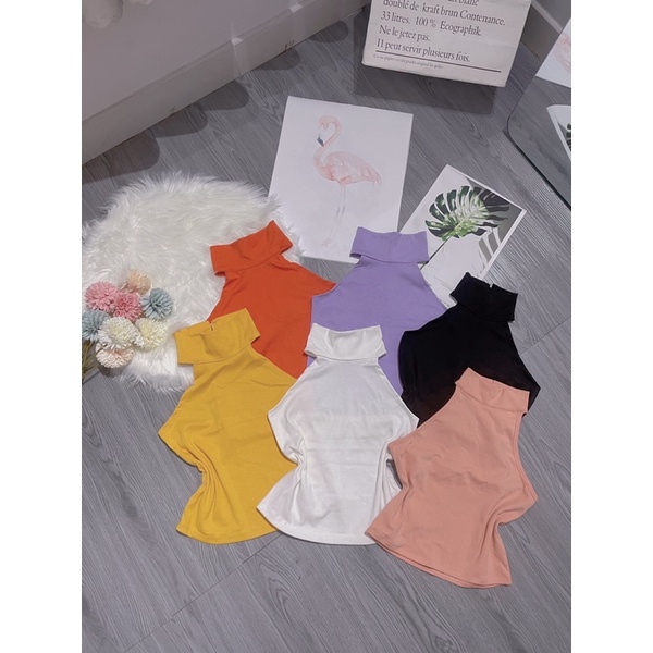 Áo cổ yếm chất borip siêu mịn siêu co dãn - freesize dưới 55kg - carotshop | BigBuy360 - bigbuy360.vn