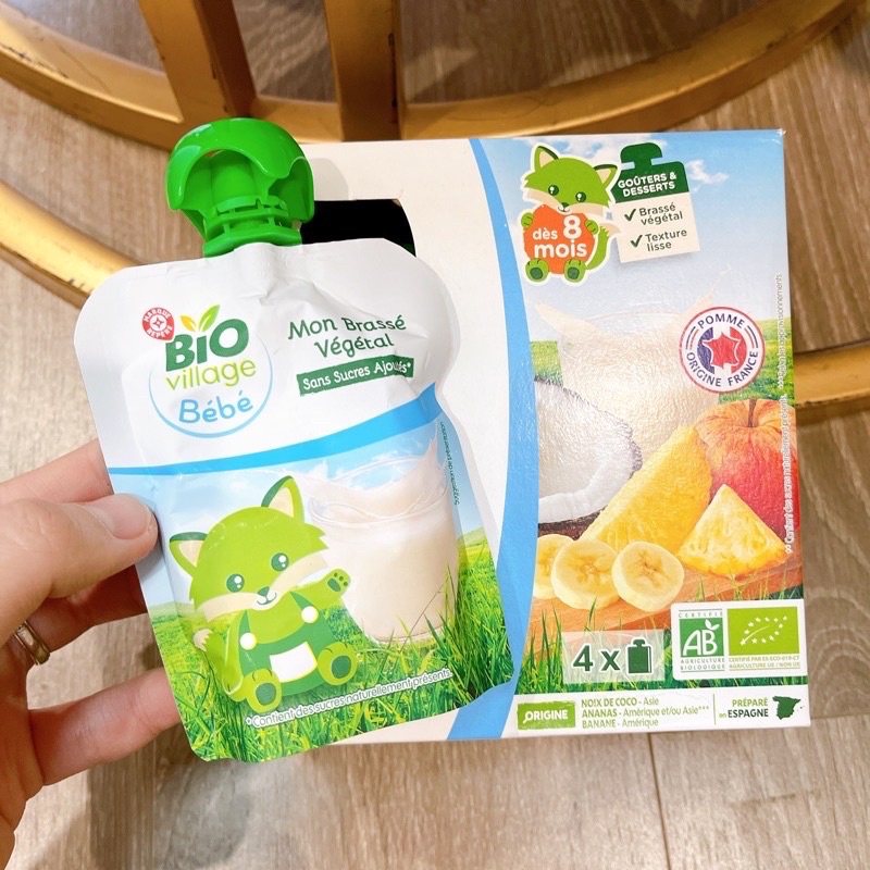 Sữa Chua Ella Kitchen, Ella’s Kitchen Không Chứa Sữa Cho Bé Dị Ứng Đạm Bò, BDN Lactose.Date t6,t7/2022