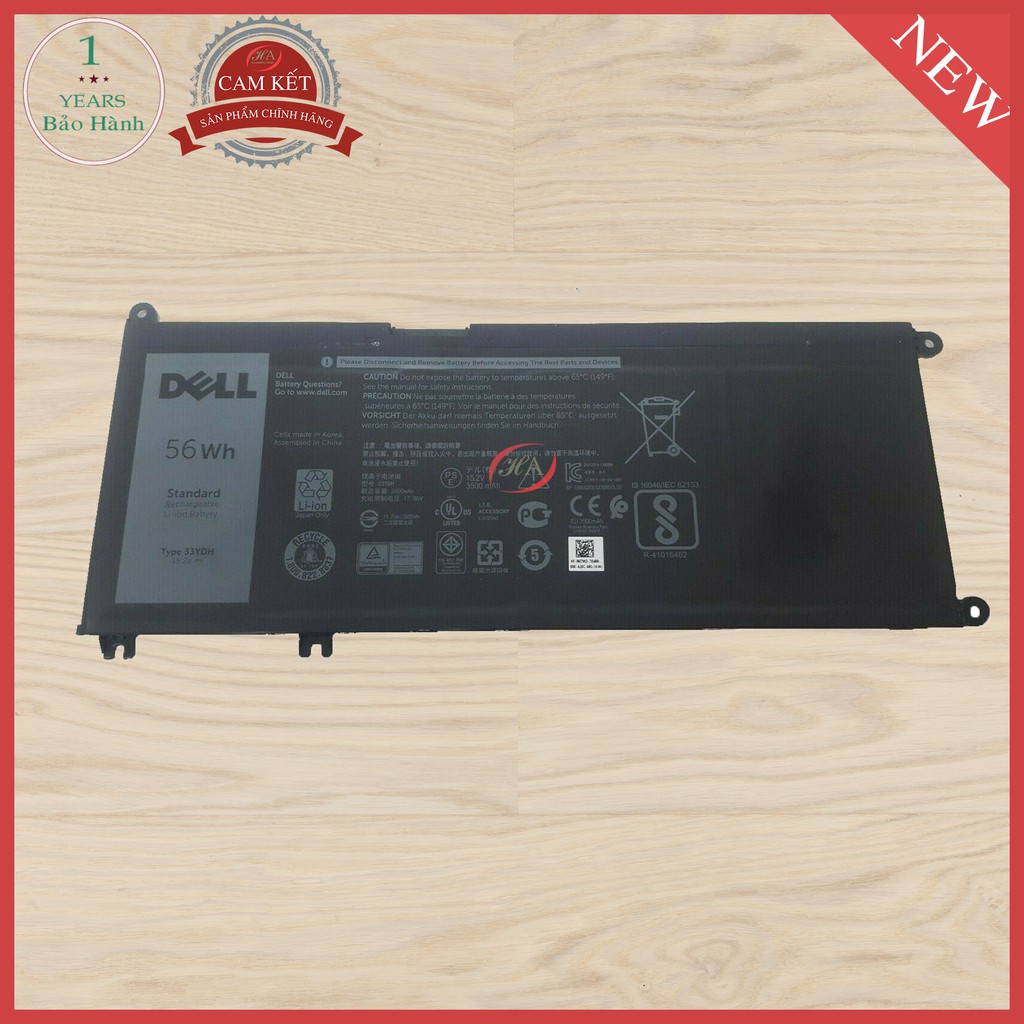 Pin dell Latitude 3400 3480 3500 3580 3488 33YDH WDX0R