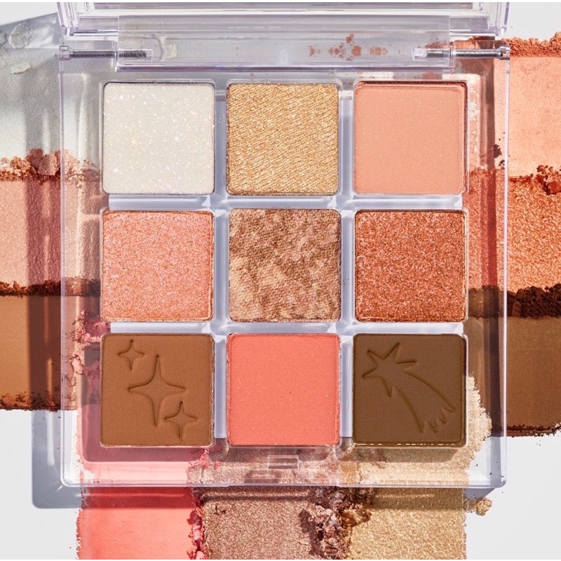 AUTH - SALE OFF PHẤN MẮT COLOURPOP 9 Ô MỚI VỎ TRONG SUỐT