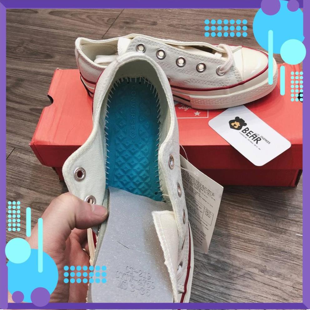 Giày thể thao Conversee kem một một [ CỰC ĐẸP - FULL BOX ] giày cổ thấp nam nữ. | BigBuy360 - bigbuy360.vn