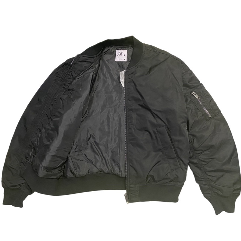 Áo Khoác Bomber Nam Za. Ra Xuất Xịn