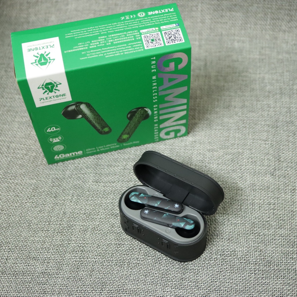 Puki shop - Tai nghe chơi game PLEXTONE 4 Game -Tai nghe bluetooth không dây V5.0 HD 65MS-Tai nghe 4Game Độ trễ cực thấp