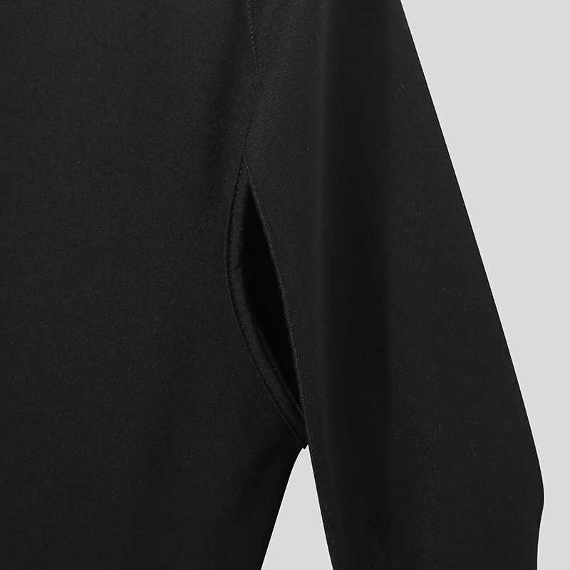 Áo kiểu INCERUN thiết kế tay độc lạ cổ tròn màu sắc đơn giản cho nam