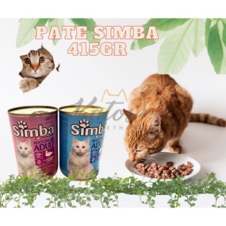 Pate Simba cho mèo lon 415g vị gà sao và vịt