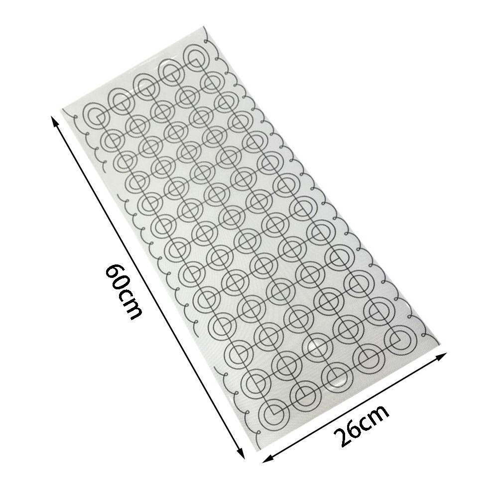 Thảm Silicone Lăn Bột Làm Bánh Không Dính