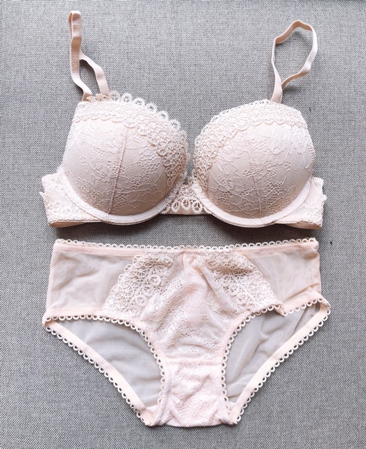 Bộ đồ lót B031 ren hoa lưới có gọng cao cấp | BigBuy360 - bigbuy360.vn