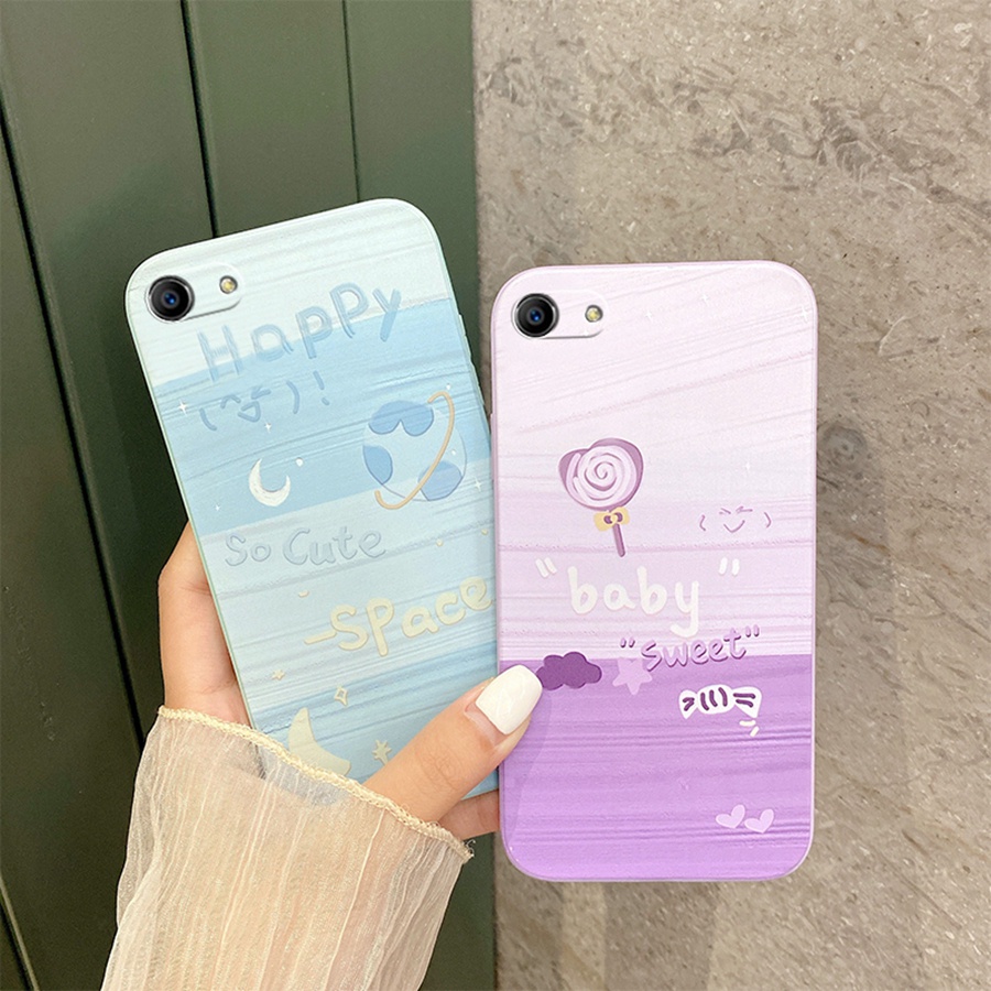 Ốp lưng OPPO A83 Ốp Lưng Điện Thoại Silicone Mềm Chống Sốc Họa Tiết Hoạt Hình Cho OPPO A83