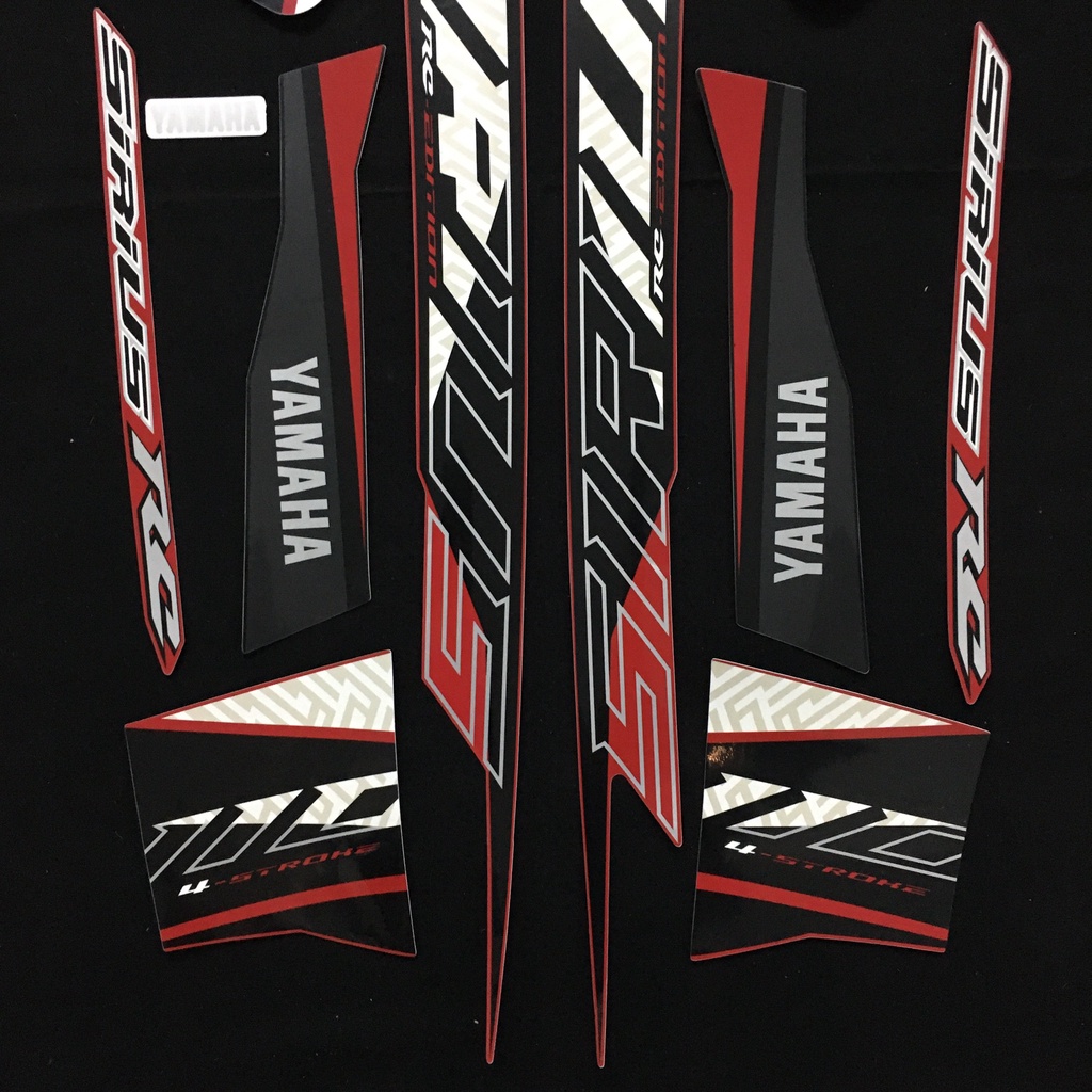 (MỚI VỀ) Bộ sưu tập tem 3 lớp cao cấp xe SIRIUS RC đời 2020, 2021, tem như zin theo xe