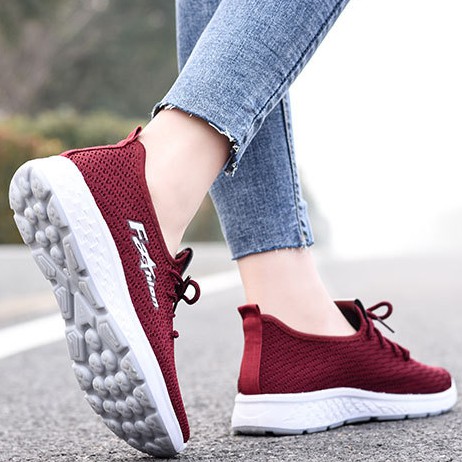 Giày Thể Thao Nữ , Giày Sneaker Nữ F805 Phong Cách Trẻ Trung , Năng Động  -  Màu Đen , Hồng , Đỏ Nâu | BigBuy360 - bigbuy360.vn