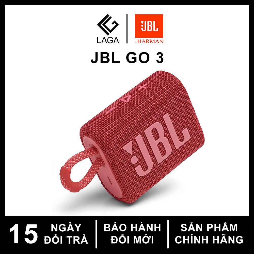 Loa Bluetooth JBL Go 3 4.2W, Chống Nước IP67, Nghe Nhạc 5 Giờ