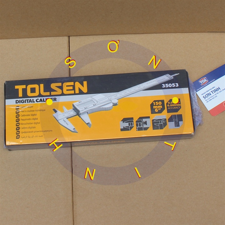 Thước kẹp điện tử công nghiệp tolsen 35052 35053