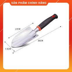 Xẻng làm vườn inox to