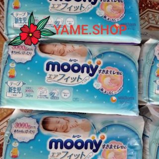 Tã dán cao cấp Moony size S 30 miếng