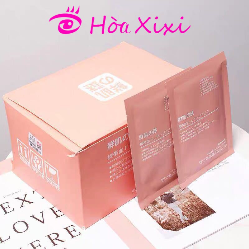 HỘP 50 MIẾNG - Mặt Nạ Nhau Thai Tế Bào Gốc Cuống Rốn Rwine Beauty