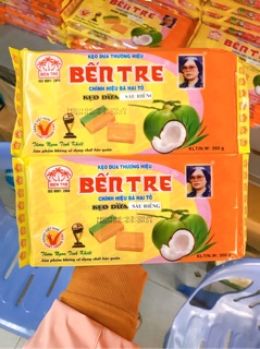 Kẹo dừa thương hiệu Bến Tre ( Chính hiệu bà Hai Tỏ)