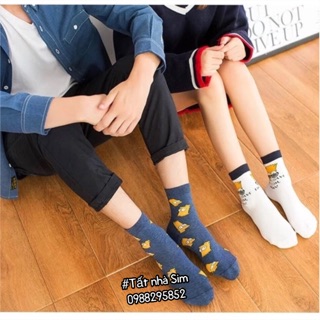 Tất Simson Unisex cổ cao Nam Nữ