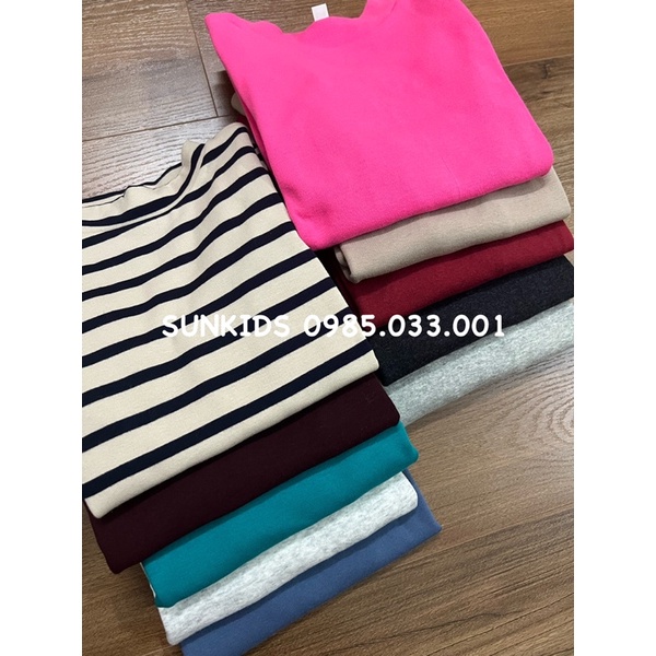 Áo giữ nhiệt bé trai bé gái Muji
