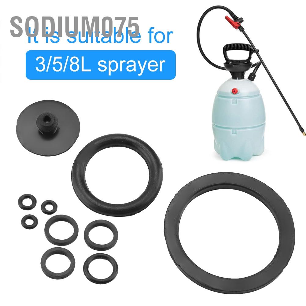 Sodium075 10pcs/ Set Useful Durable Rubber Sealing Ring Essential Sprayer Accessories