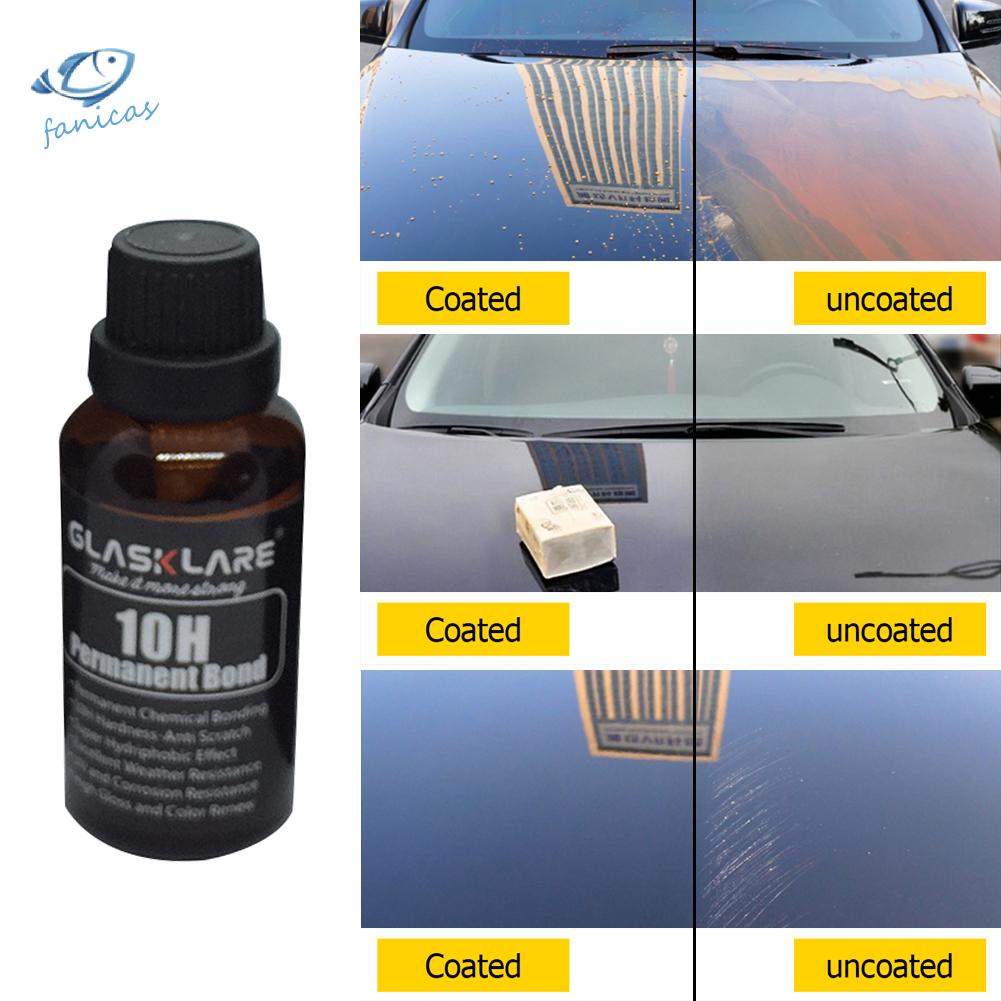 Dung dịch phủ bóng xe hơi FANICAS GLASKLARE 30ml 10H