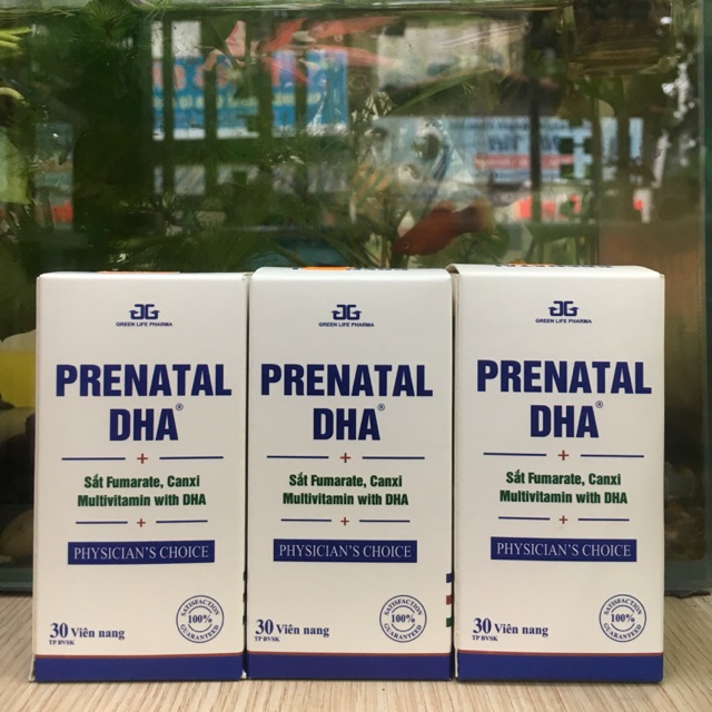 Viên uống PRENATAL DHA cho bà bầu và mẹ sau sinh