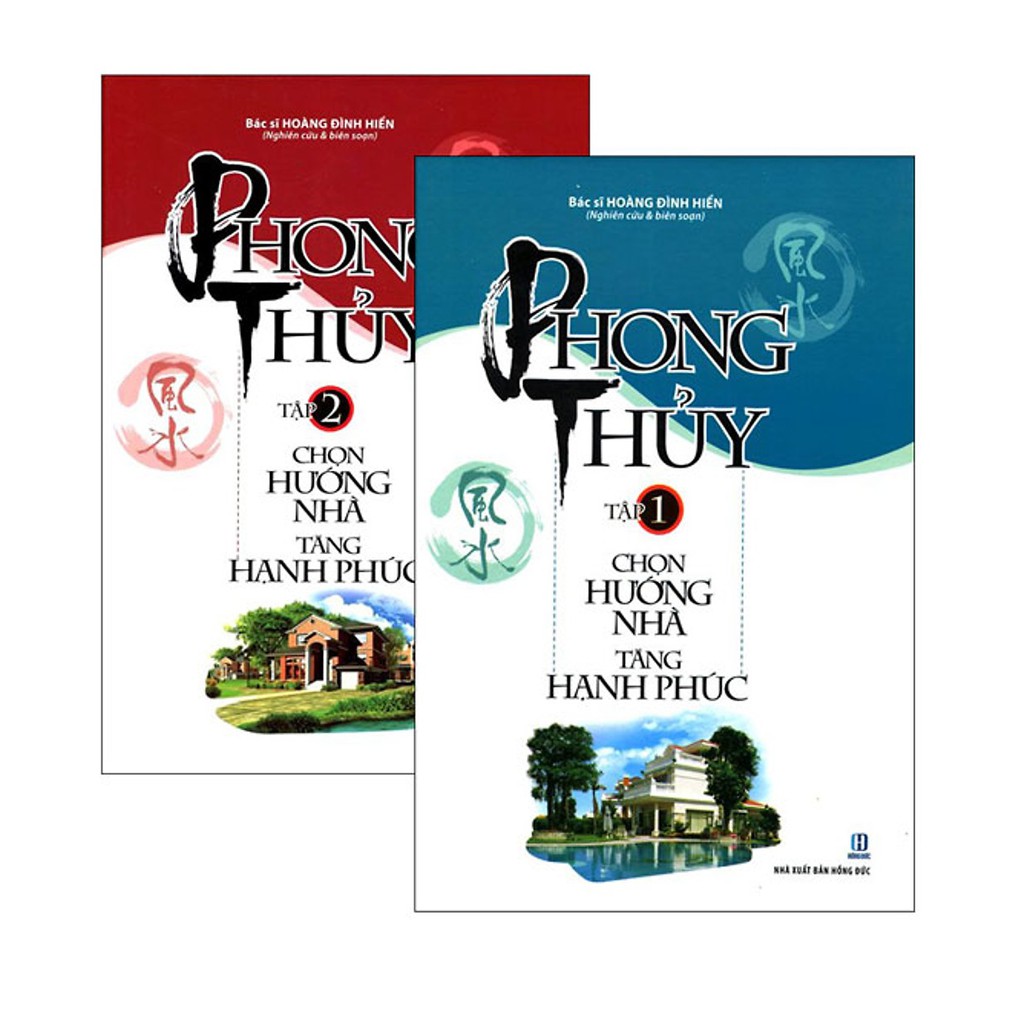 Sách - Phong Thủy Chọn Hướng Nhà Tăng Hạnh Phúc (Trọn Bộ 2 Tập)