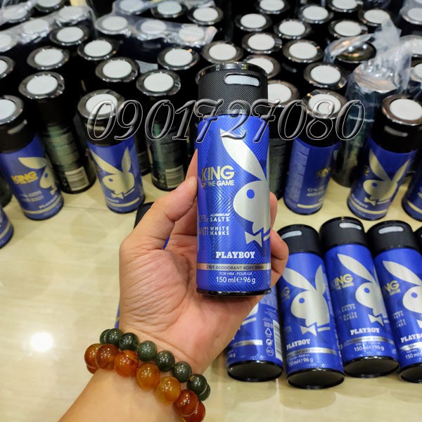 Xịt khử mùi Playboy King of the Game | BigBuy360 - bigbuy360.vn