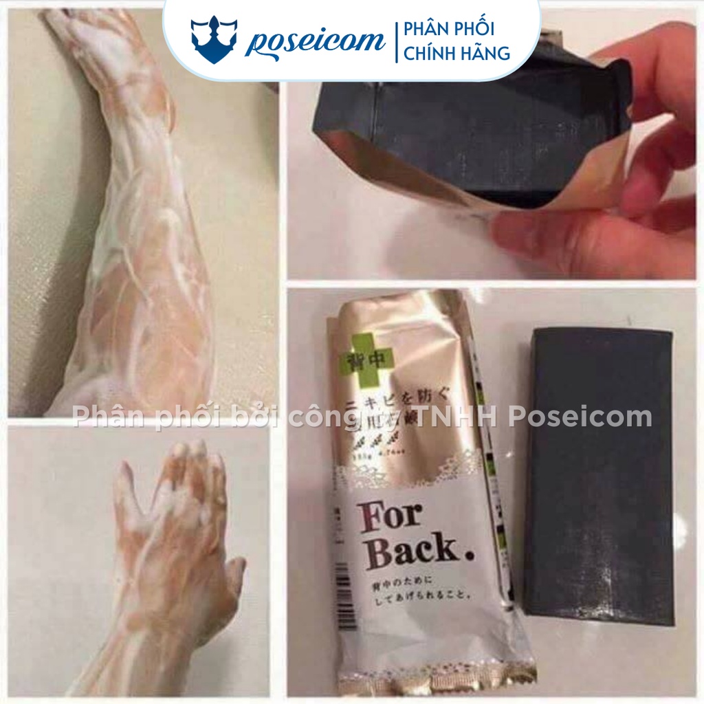 Xà phòng mụn lưng & Xịt mụn lưng Pelican For Back Medicated - Pelican Soap Nhật Bản
