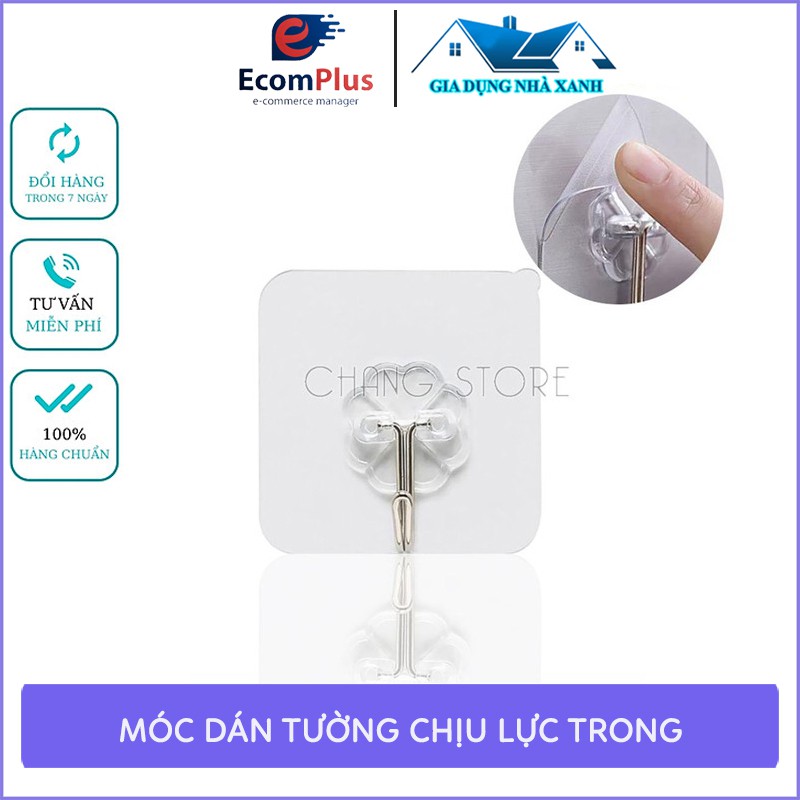 🥇Bán Giá Sỉ️🥇 Móc Treo Đồ Chịu Lực Dán Tường Siêu Chắc Chắn, Siêu Tiện Dụng