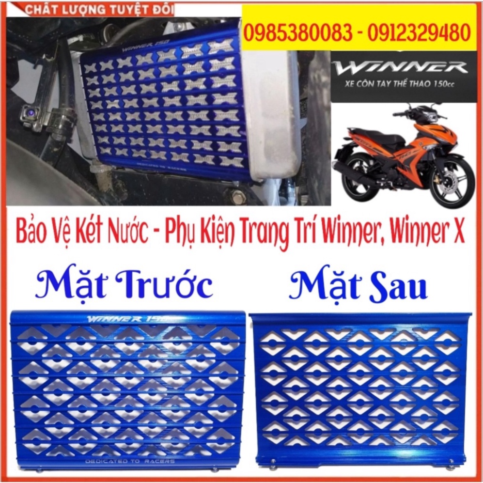 Che Két Nước Nhôm CNC Winner 150 / Winner X - Che Két Nước Winner 150 / Winner X Nhôm Chính Hãng Ảnh thật Sp