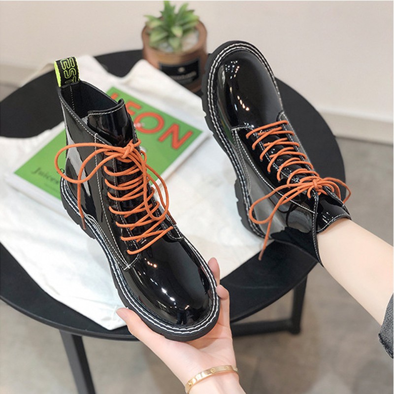 Giày Bốt Đôi Nam Nữ Hàng Quảng Châu - Boots Loại Đẹp Màu Đen Bóng Và Đen Mờ Siêu Đẹp | WebRaoVat - webraovat.net.vn