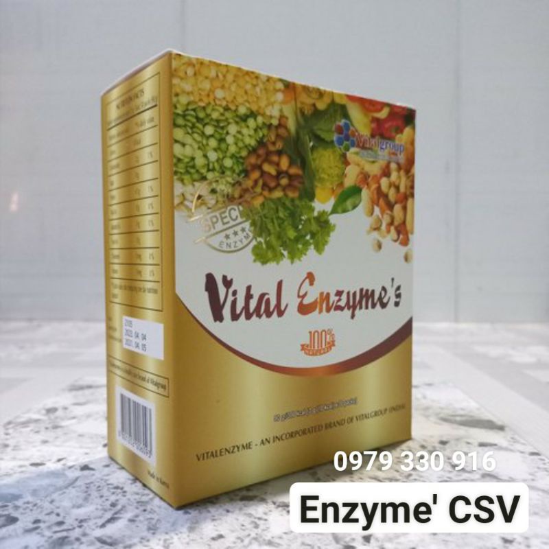 Vital Enzyme chính hãng cho ba mẹ Cửa Sổ Vàng gom chung- Hàng Công ty