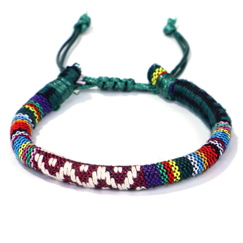 Vòng Đeo Chân Handmade Phong Cách Boho Có Thể Điều Chỉnh Kích Cỡ Dành Cho Nam Và Nữ