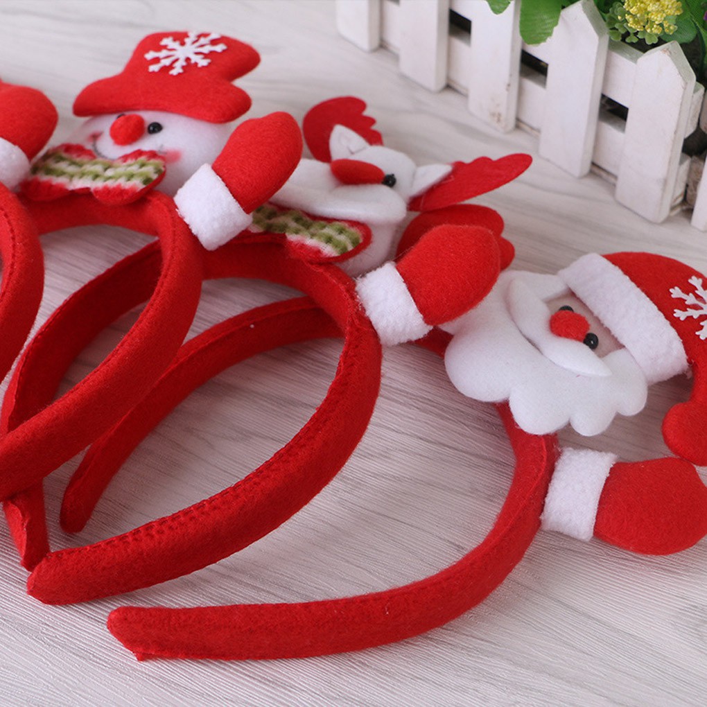 Christmas Hair Clasp with lamp Headband Hair Band Headwear for Children