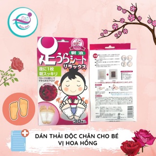 DÁN THẢI ĐỘC CHÂN DENSETSU CHO CHO BÉ CÁC HƯƠNG -NHẬT BẢN