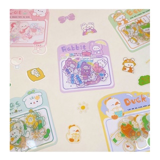 Túi 30 hình dán sticker pet trang trí sổ