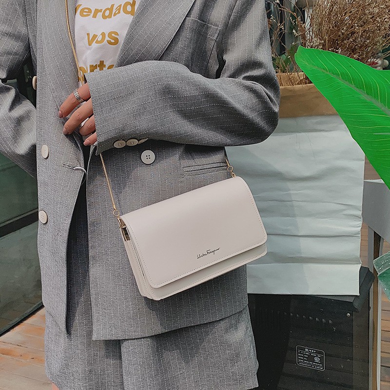 TÚI NỮ ĐEO CHÉO DA PU TRƠN MỀM - TÚI NỮ HÀN QUỐC THỜI TRANG MẪU MỚI TD 68