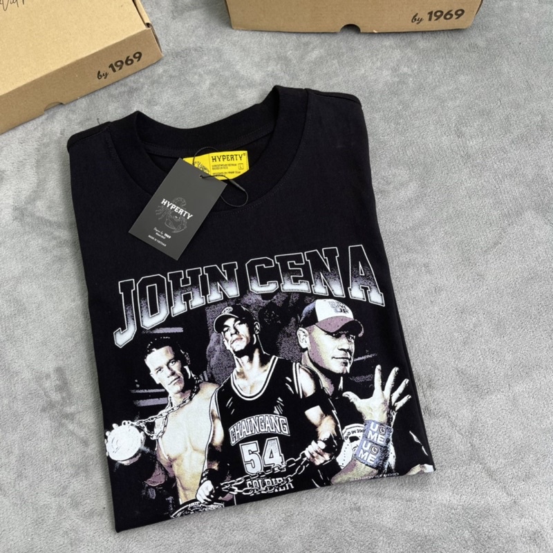Áo thun đủ size nam nữ, áo thun JOHN CENA cotton dày dặn trendy