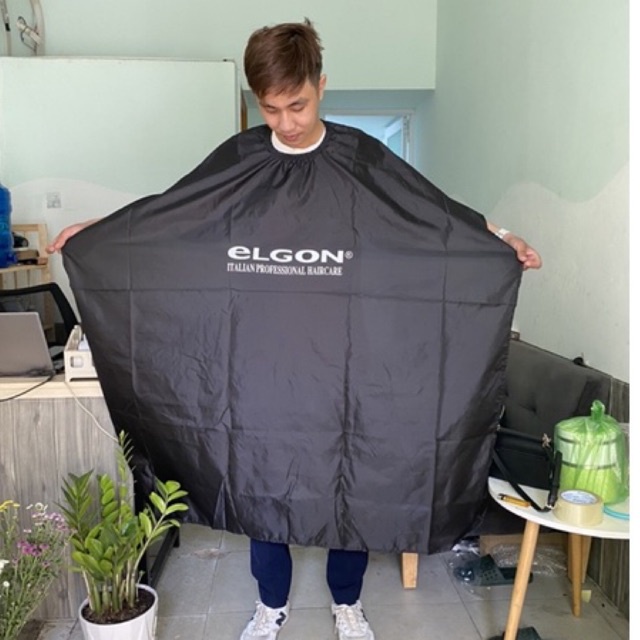 Khăn cắt tóc, áo choàng cắt tóc Elgon chuyên nghiệp dành cho salon tóc
