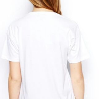 Áo thun trơn màu trắng siêu đẹp (cotton dày, mịn)