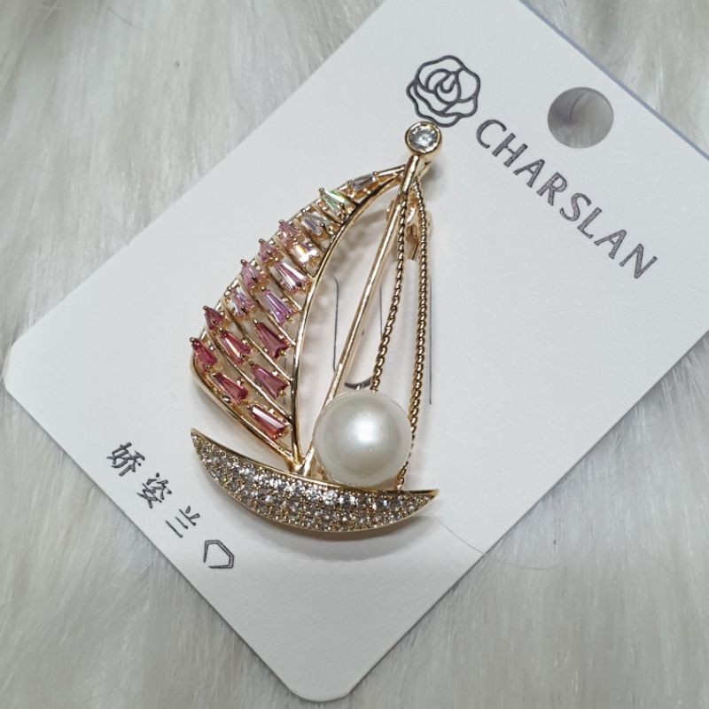 Cài áo đính đá Rhinestone mặt trời