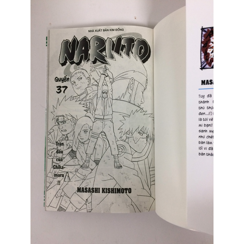 Sách - Naruto - Tập 37