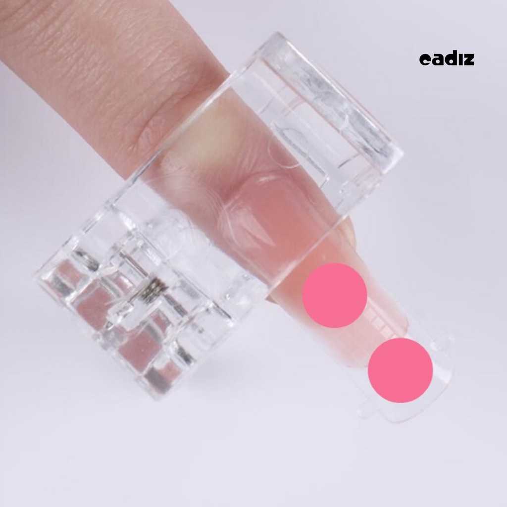 [Hàng mới về] Dụng Cụ Kẹp Hỗ Trợ Định Hình Cố Định Móng Nối Tiện Lợi