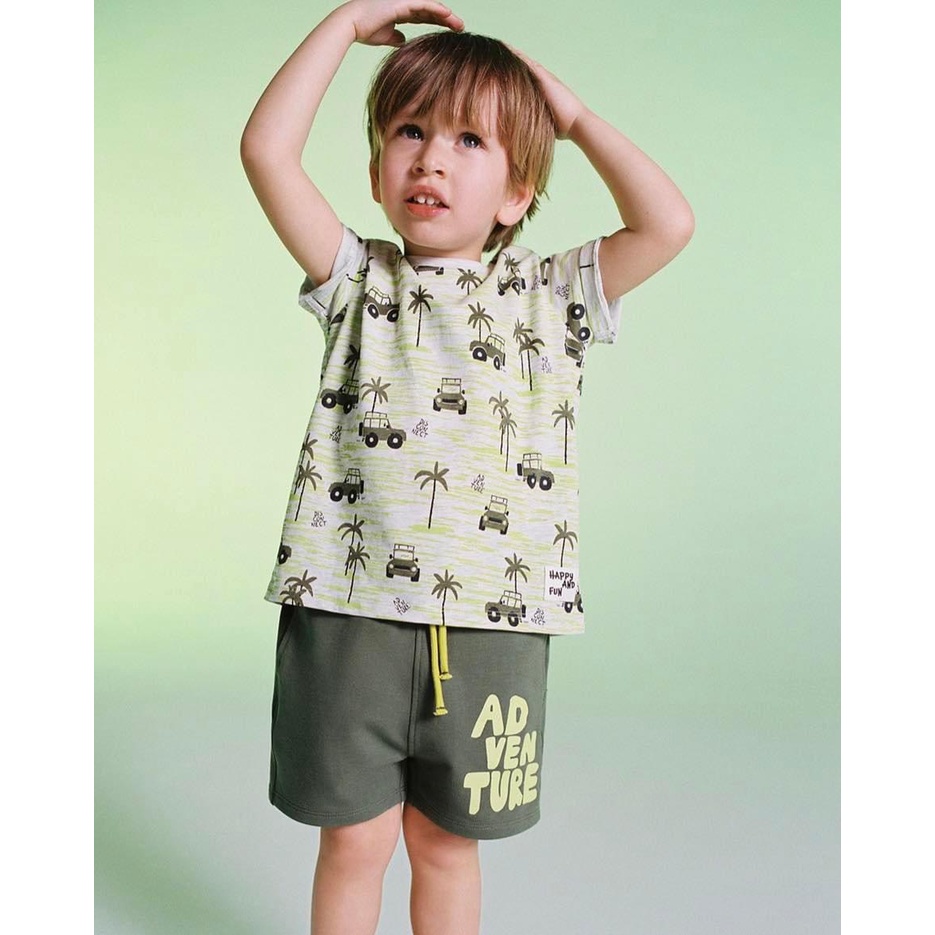 Set H&M Cây Dừa cho bé vải Cotton 4 chiều,in hình sắc nét mềm mại hàng loại 1