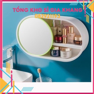 SP38 tủ đựng mĩ phẩm gắn tường có gương