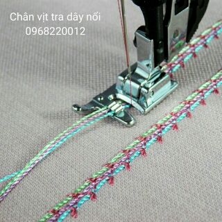 Chân vịt may dây ( tra dây nổi )