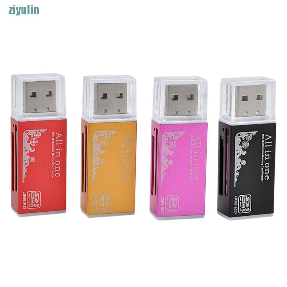 Đầu Đọc Thẻ Nhớ Micro Sd Sdhc Tf M2 Mmc Ms Pro Duo All Trong 1 Usb 2.0 | BigBuy360 - bigbuy360.vn